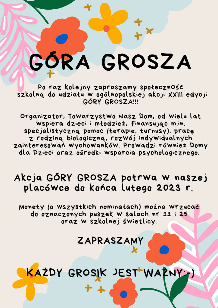Plakat - Góra Grosza 2022
