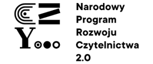 narodowy program rozwoju czytelnictwa logo 2023